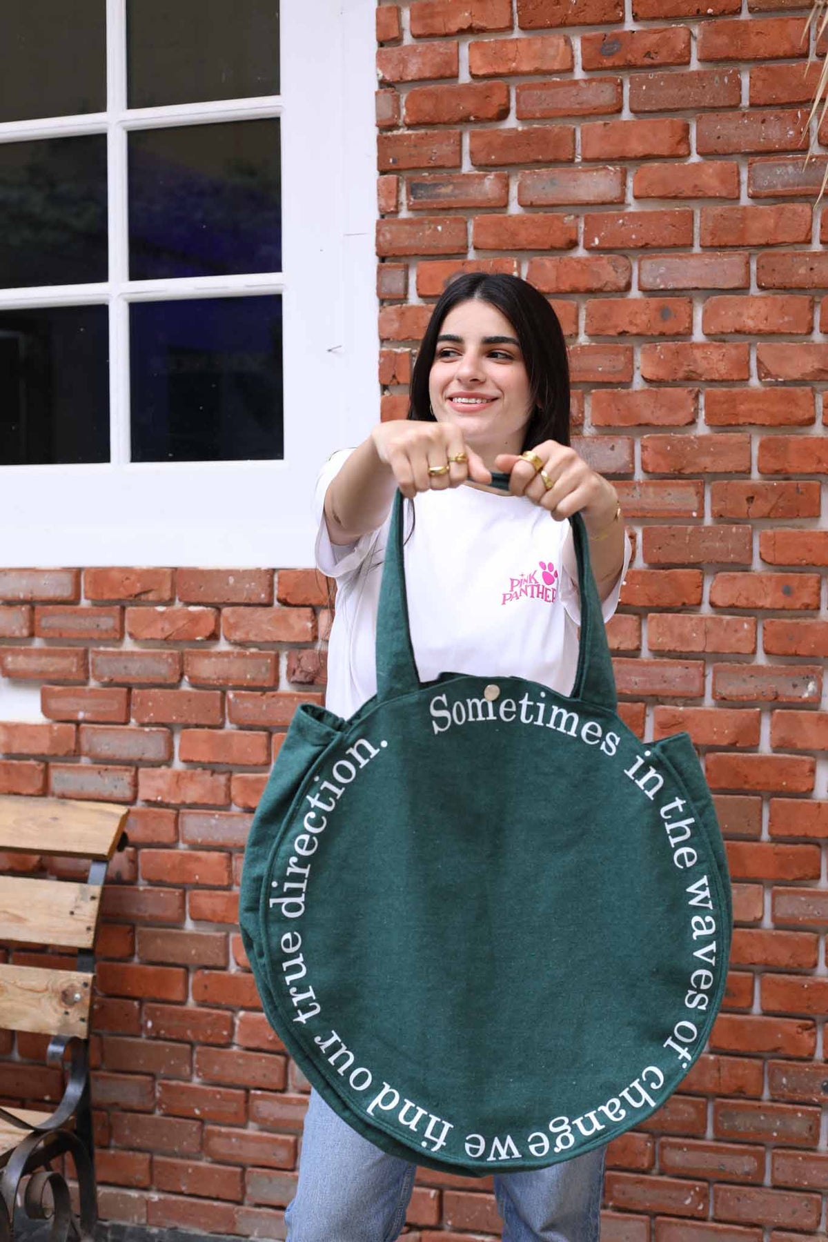 Large circle bag