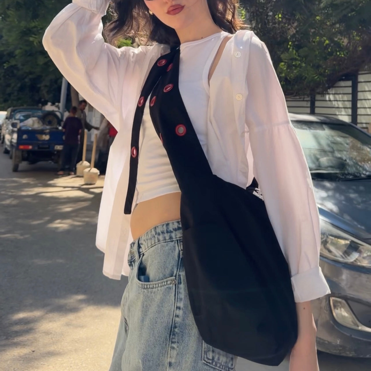Eyelet bag