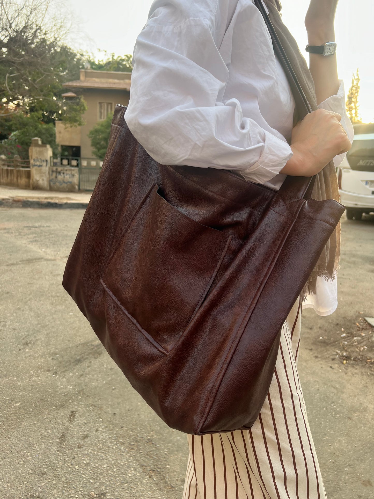 Leather bag
